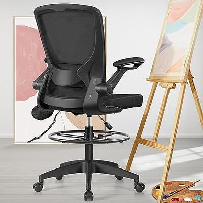 Ergonomic Office Chair, Computer Desk Chair with Adjustable Sponge