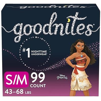 Pampers Ninjamas Nighttime Bedwetting Underwear Girls Size S/M (38