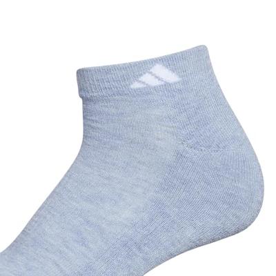 adidas Women's Athletic Cushioned Cut Socks (6-Pair) Low Profile Arch  Compression for a Secure Fit, Heather Grey/Washed Denim Blue Heather/White,  Medium - Yahoo Shopping