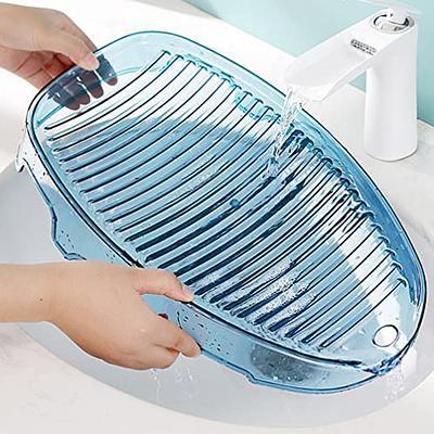 Cabilock Washboard pp Small for Travel Clothing Cleaning Tool Board for  Hand Washing Clothes Laundry Portable wash Board Washing Board Mini Board