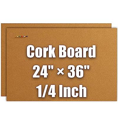 4pcs/8pcs Self Adhesive Cork Board, 12x12 - 1/2 Thick Cork Board For  Wall Thick Square Bulletin Boards Cork Tiles, Photo Wall Board With Push  Pins