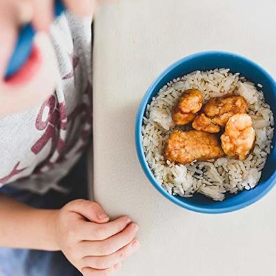 Simka Rose Baby Bowl and Spoon Set, Baby Bowls Suction for Toddler,  BPA-Free Silicone Bowls Baby, Baby Bowl and Spoon Dishwasher and Microwave  Safe