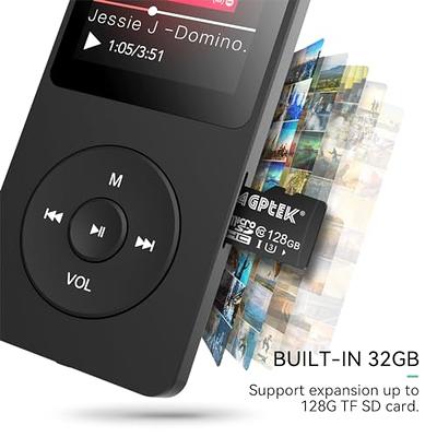  AGPTEK 40GB MP3 Player with Bluetooth and WiFi, 4 inch Full  Touch Screen MP4 Player with Spotify, Android Online Music Player with  Speaker, FM Radio (Black) : Electronics