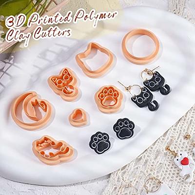 Puocaon Valentines Polymer Clay Cutters 12 Pcs