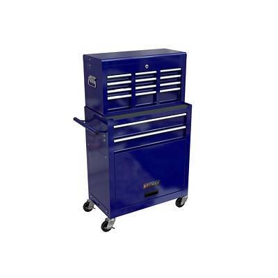 2-IN-1 Tool Chest & Cabinet, Large Capacity 8-Drawer Rolling Tool