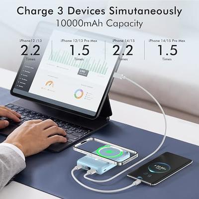 Anker Wireless Charging Stand, PowerWave 2-in-1 Magnetic Stand Lite with  USB-C Cable, Compatible with iPhone 15/15 Pro/15 Plus/15 Pro Max/14/13 and