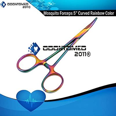 Colorful Rainbow Mosquito Hemostat Forceps - Set of 2