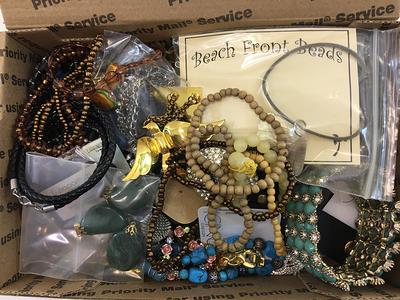 Craft Jewelry Lot Art Supplies Vintage To Modern Brooch Earring Necklace  Bracelet Mix For Altered Books Assemblage Mixed Media Slow Stitch - Yahoo  Shopping