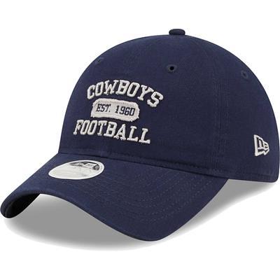 Youth Navy Dallas Cowboys Mineral Wash Slouch Adjustable