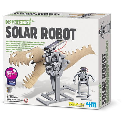 PicassoTiles 6-in-1 Stem Kids Solar Powered Ufo Robot