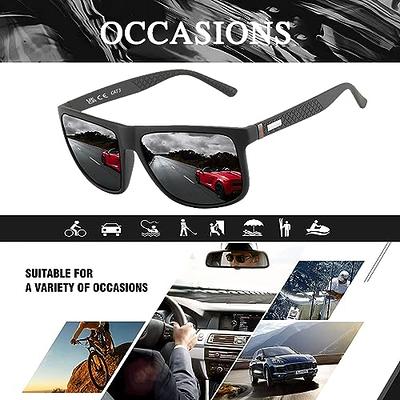 Perfectmiaoxuan Polarized sunglasses for men/women; light frame