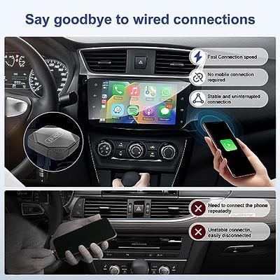 Wireless Carplay Adapter, Converts Wired to Wireless Carplay Dongle for  Wireless Control Plug & Play Carplay Fit for Cars 2017+ & for Apple iPhone  iOS