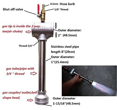 LSMIITTH 6 KG Gas Metal Melting Furnace Kit Propane Forge Smelting