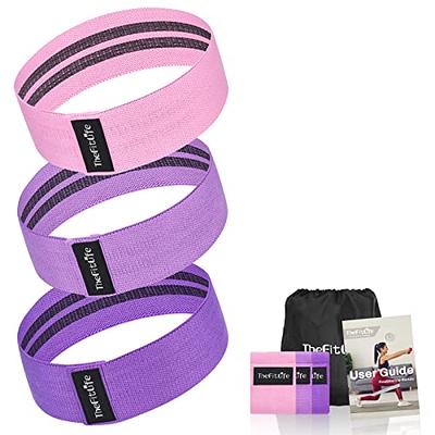 TheFitLife Resistance Exercise Bands for Women - Fabric Workout
