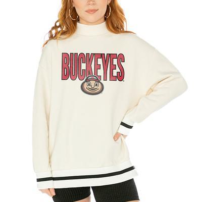 Coppin State Eagles Gameday Couture Women's Mock Neck Force Pullover  Sweatshirt - White