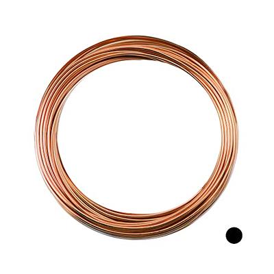 99.9% Dead Soft Copper Wire, 14 Gauge/ 1.63 mm Diameter, 1 Pound Roll Pure Copper Wire