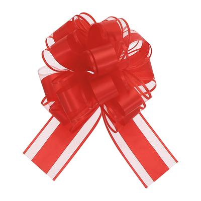  20 Pcs Pull Bow Gift Wrapping Ribbon Gift Bows with
