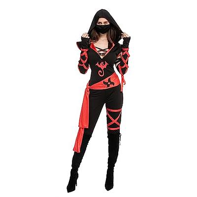 Spooktacular Creations Men Ninja Deluxe Costume for Adult Halloween Dress  Up Party, Trick or Treating, Cosplay Party