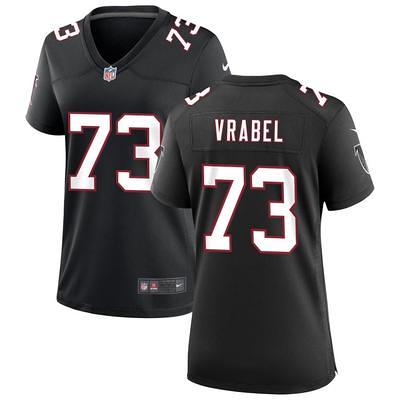 Atlanta Falcons Nike Alternate Game Jersey - Black - Custom - Youth