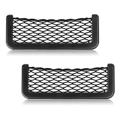 2 Pack Small Cargo Net Pocket Storage Mesh Net Elastic Automotive Cargo  Nets Storage Pouch for Car Trunk Net, RV, Boat Storage Mesh Pocket Net with  8