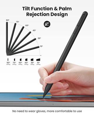 Stylus Pen for iPad, 10 Mins Fast Charging 12 Hours Usage Time Apple iPad  Pencil with Palm Rejection, Tilt Sensitivity, Work for iPad 6/7/8/9/10,  iPad