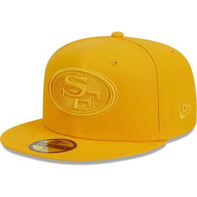 Men's New Era Black San Francisco 49ers Neon 59FIFTY Fitted Hat