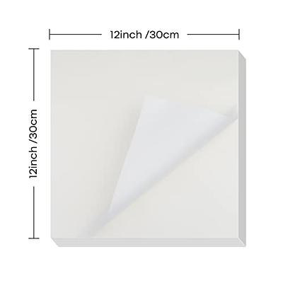 NEBURORA 100Pcs White Butcher Paper Sheets No Wax Disposable