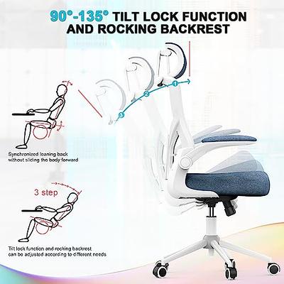 Conquer Under Desk Foot Rest Home Office Tilting Ergonomic Stool