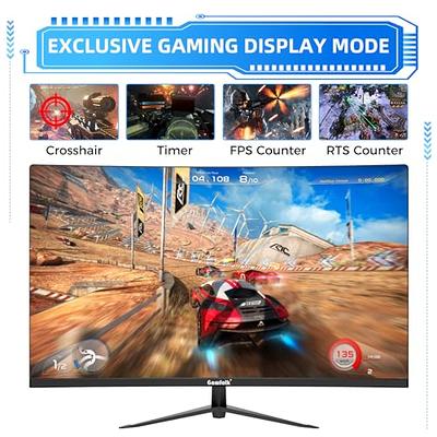 KOORUI 27 inch Curved Gaming Monitor, 165Hz 1ms FHD Computer Monitors, 100%  sRGB,Adaptive Sync,27E6C