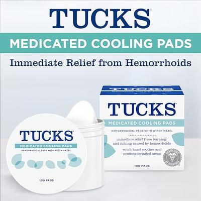 Tucks Medicated Hemorrhoidal Pads, Witch Hazel, Health & Personal Care