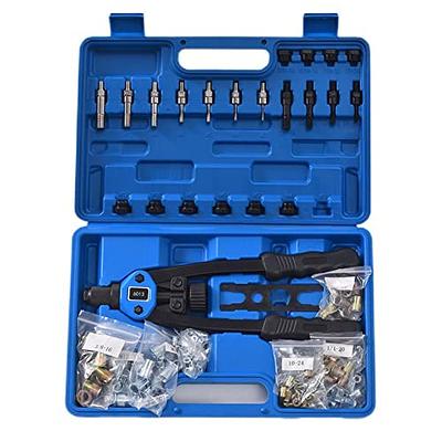 Rivet Nut Ratchet Kit with Metric Mandrels M4,M5,M6,M8,M10,M12, Riveters/ Rivet Guns, Rivet Tools, Tools