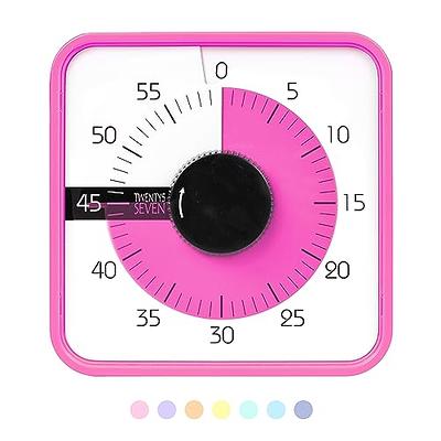 TIME TIMER 8 inch Visual Timer - 60 Minute Desk Countdown Clock with Dry  Erase Activity Card, Also Magnetic - for Kids Classroom, Homeschooling  Study Tool, Task Reminder, Home and Kitchen Timer