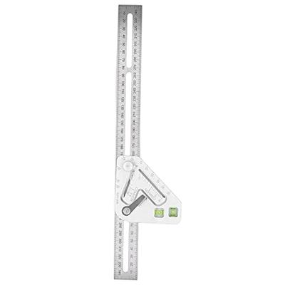 RONGPRO Adjustable T-Square Measuring Tools 48 Inch, Layout Tools Aluminum  Drywall A-Square