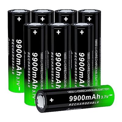  Fitinoch 6 Pack Rechargeable 1.5v Lithium D Cell