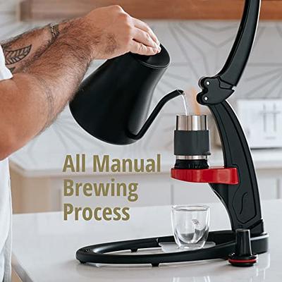 Hand Pressed Coffee Machine Extraction Variable Pressure Lever Coffee Maker  304 Stainless Steel Manual Espresso