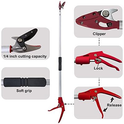  Gardening Scissors, Extendable Pruning Scissors Comfortabler  Handle Handheld for Yard : Patio, Lawn & Garden