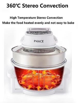 Air Fryer 15QT Toaster Oven Countertop, 450℉ Food Dehydrator