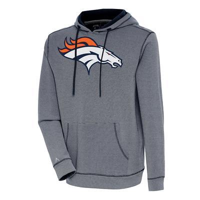 Los Angeles Chargers Antigua Women's Axe Bunker Tri-Blend Pullover Hoodie -  Black