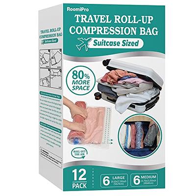 RoomiPro Space Saver Vacuum Storage Bags, 8 Medium Vacuum Sealer