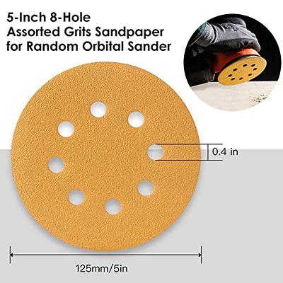 30 Assorted (60/120/240 Grits) Large Mouse Detail Sander Sandpaper Sanding  Paper Hook & Loop Assorted 60 80 120 180 240 320 Grits for Black and Decker