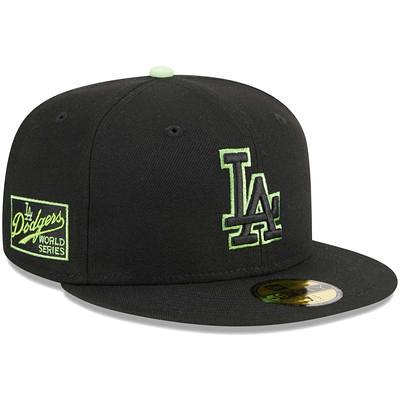 Los Angeles Dodgers New Era 100th Anniversary Pink Undervisor 59FIFTY Fitted  Hat - Brown