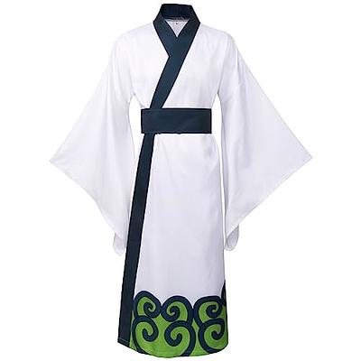 Roronoa Zoro Cosplay Costume Anime Roronoas Kimono Robe Halloween Outfit  Full Set With Earrings (M) - Yahoo Shopping