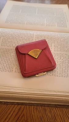 Red Leather Pouch | Coin Purse