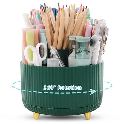 Marbrasse Upgraded Wooden Pencil Holder, Pen Organizer for Desk, Easy  Assembly, Art Supply Organizer, Desktop Stationary Organizer Caddy  (B16GZ-Black) - Yahoo Shopping