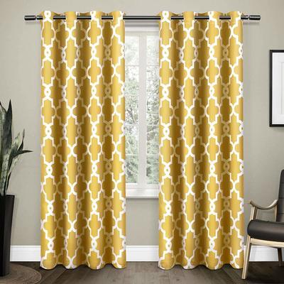 Apamea Faux Silk Waterfall Embellished 38'' W Window Valance