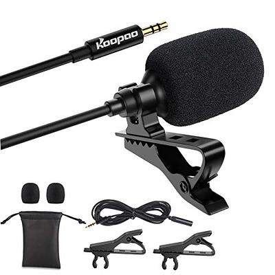 Lavalier Microphone with 2 Microphone Capsules