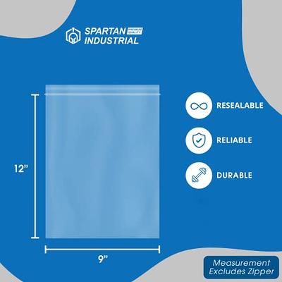 9 x 12 x 2 mil Clear Eco-Friendly Poly Ziplock Bags