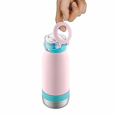 Emma 14oz Vacuum Insulated Stainless Steel Kids Water Bottle Pink