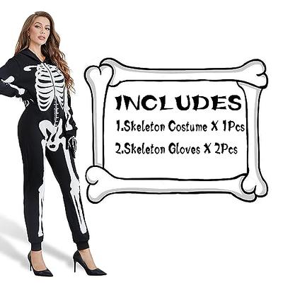 Skeleton Costume, Womens Halloween Costume, Halloween Adult