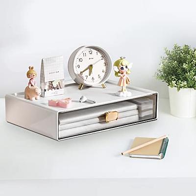 Xapinu Kawaii Desktop Organizer Cute Drawer Organizer Cosmetic